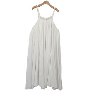 Free People Endless Mancora Maxi Dress Womens Small Ivory Boho Cottagecore